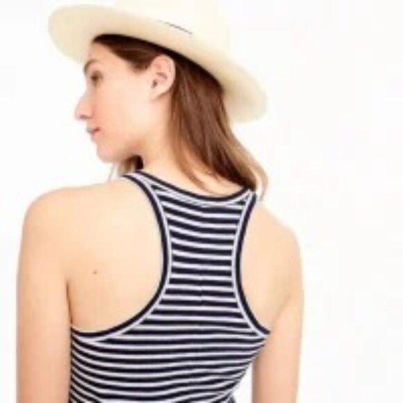 Re-Imagined by J. Crew Striped Racerback Tank Dress Women's Size‎ Small - Picture 2 of 9